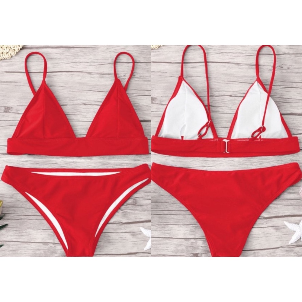 red bikini set! BRAND NEW!!!! size M!